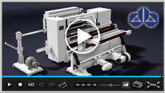 Great Features in One Solution – Auto taping and splicing High Speed Slitting Machine