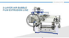 3-Layer Air Bubble Film Extrusion Line from CHICHANG