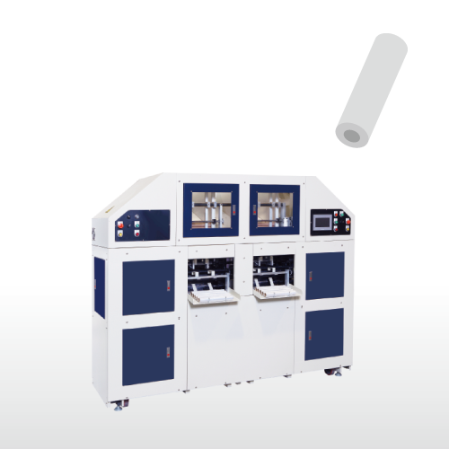 Fully Automatic High Speed 4 Spindles 2 Lines Stretch Film Rewinder(Kitchen Type)/ SWCR-350-L2