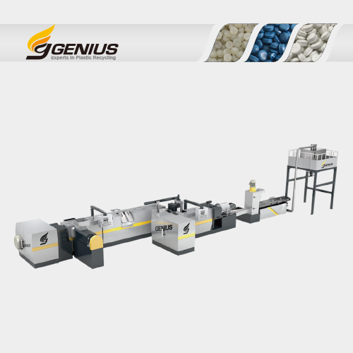 Two Stage Force Side Feeding Plastic Recycling Machine (RECOi Series)