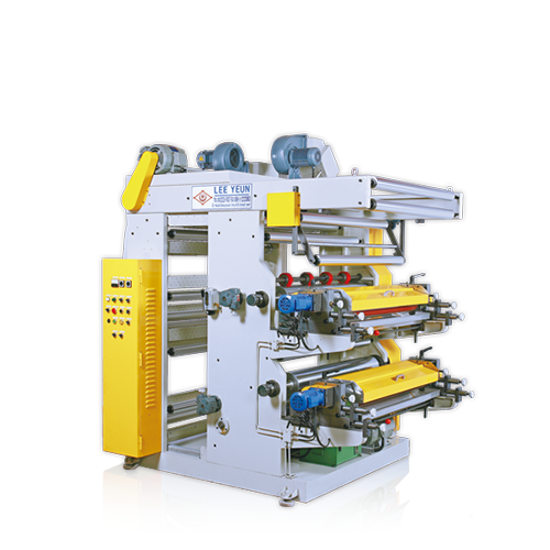 2 Color Inline Type Flexo Printing Machine: LS-HS2 Model (20-30 m/min)