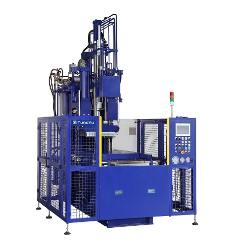 C type Injection molding machine with rotary table
