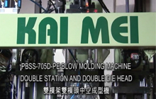 Double Station With DoubleDie Head Blow Molding Machine