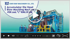 Accumulator Die Head Blow Molding Machine