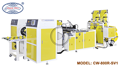 Chao Wei Bags on Roll Making Machine: CW-800R-SV1