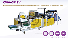 CHAO WEI-Three Folding Plastic Bag Making Machine