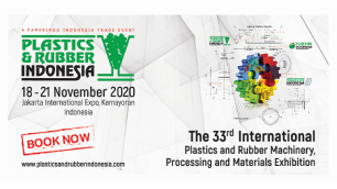 Plastics & Rubber Indonesia 2020:  The 33rd International Plastics & Rubber Machinery, Processing & Materials Exhibition
