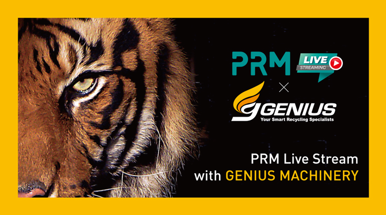 GENIUS MACHINERY LIVESTREAM on PRM-TAIWAN Youtube Channel