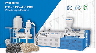 TWINSCREW - Applications of TwinScrew's Extruding System for Making Thermoplastic Starch (TPS) Granules and TPS-blended Bioplastics