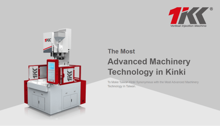 TAIWAN KINKI: All Electric Vertical Injection Molding Machine, Fits Topics of K 2022