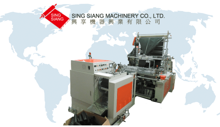 SING SIANG: Garbage Bag On Roll Machine