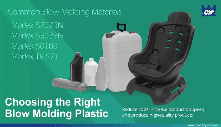 CHEN WAY : How to Select the Correct Blow Molding Material for Your Products