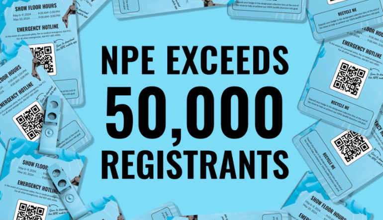 NPE2024: The Plastics Show Exceeds 50,000 Registrants