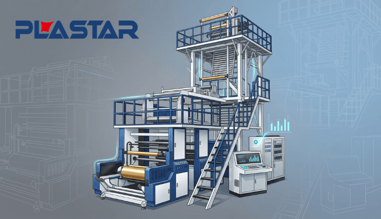 PLASTAR Launches Advanced Five-Layer Co-Extrusion Blown Film Production Line