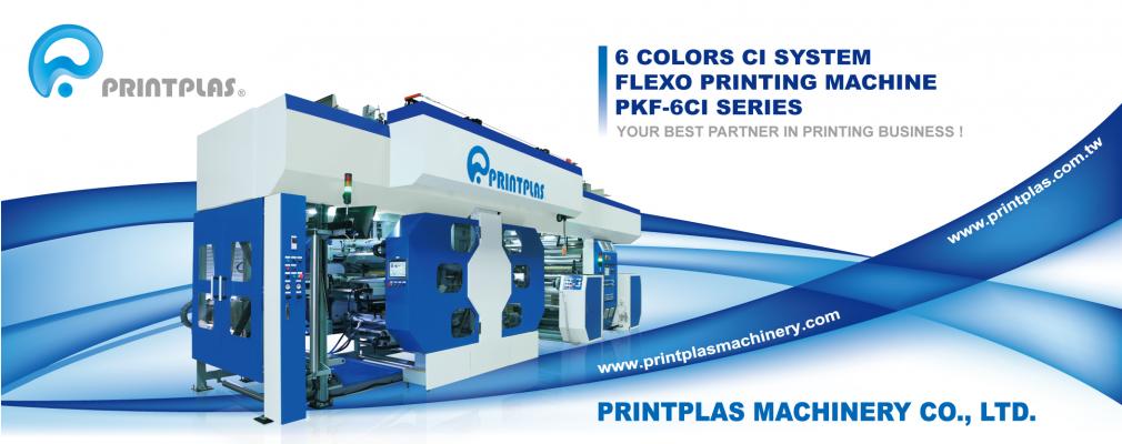 6 Colors CI System Flexo Printing Machine-PKF-6CI Series