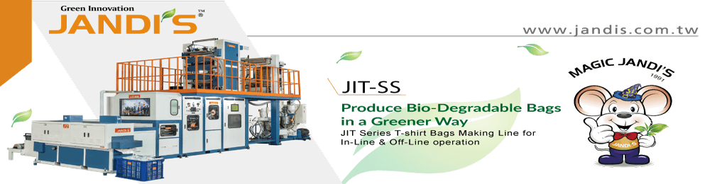 JIT Series T-Shirt Bags Making Line for In-Line & Off-Line Operation