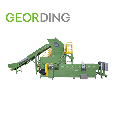 Shredder Integrated Recycling Machine