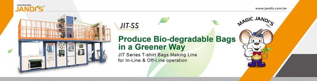 JIT Series T-Shirt Bags Making Line for In-Line & Off-Line Operation