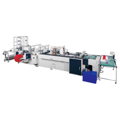 Fully Automatic Loop Handle Die Cut Handle Draw Tape & Patch Handle Bags Making Machine LY-800LDDP