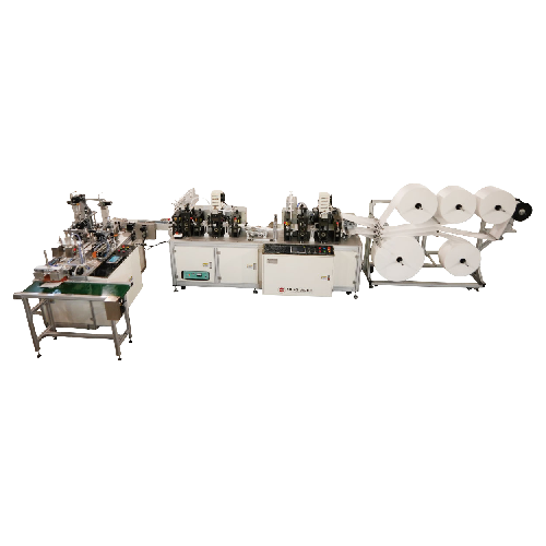 KF94 Fish Type Mask Machine with In-Line Print Registering System