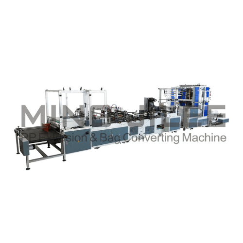 High Speed Zipper Bag Making Machine With In-Line Zipper Lamination