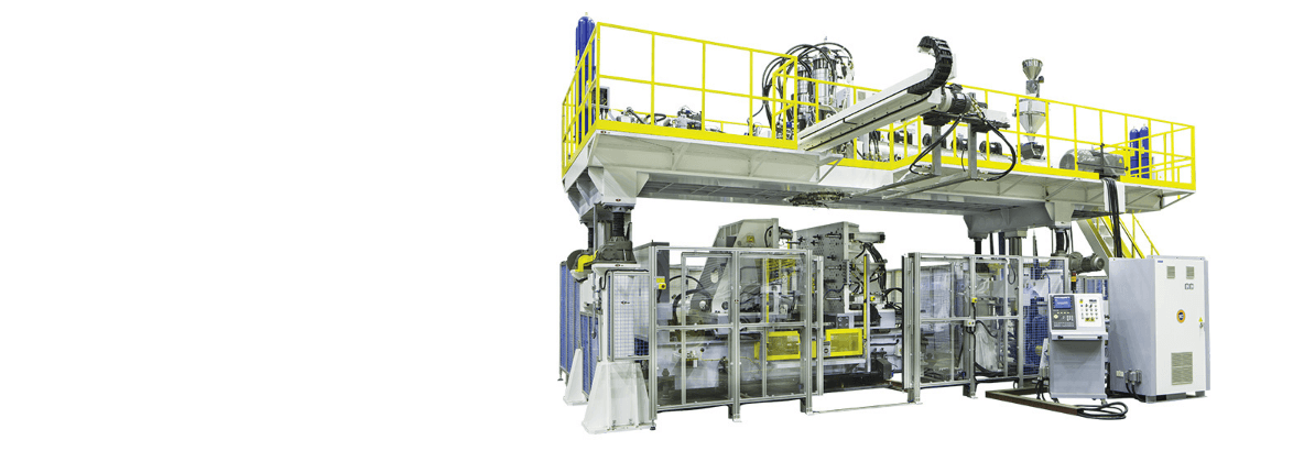 Accumulator Double Head Blow Moulding Machine