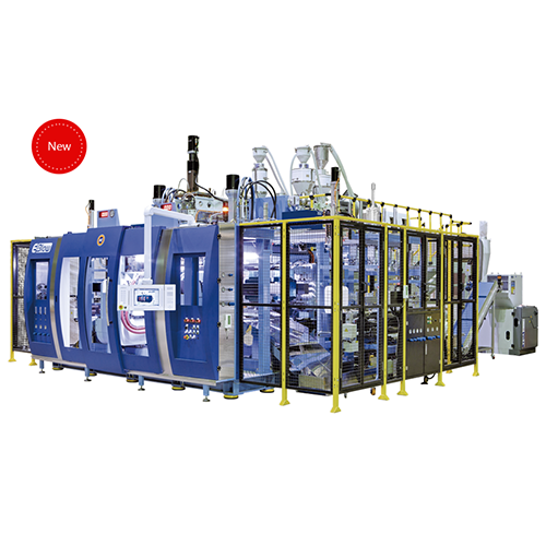 All Electric 3 Layer, Double Station Blow Molding Machine