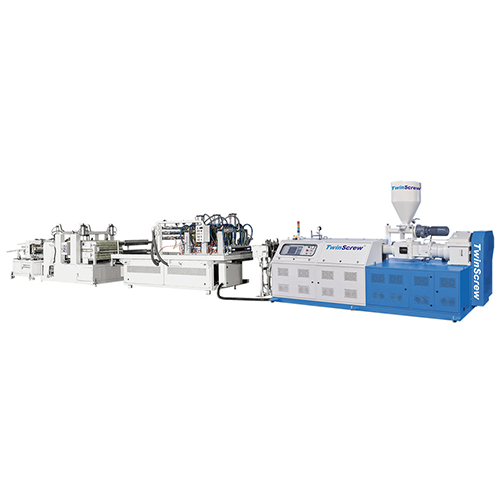 Complete Production Line For Large Volume Profile Extrusion