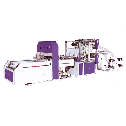 BJA3P+S-Double Layer 6-Lane Fully Automatic Servo-Control Sealing & Cutting Machine