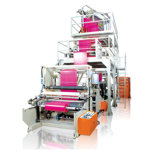 Three Layer Blown Film Plastic Inflation Machine KMTL-E3