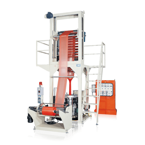 HDPE/LDPE/LLDPE HIGH SPEED PLASTIC INFLATION MACHINE : KMT-45/55