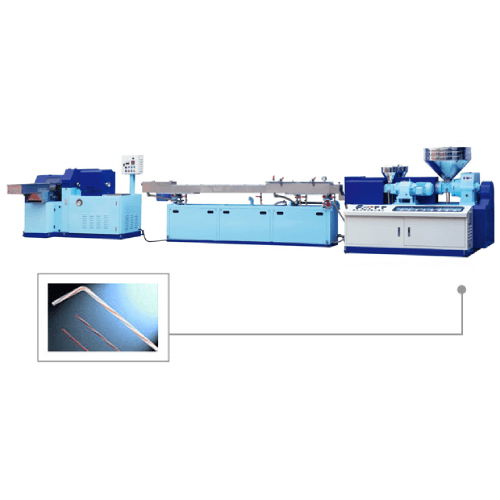 JS 286/H2V PP Straw Making Machine