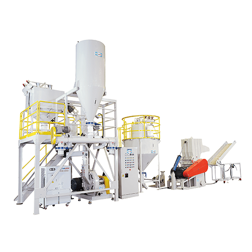 CRUSHING & PULVERIZING ENTIRE WRAP FLOW EQUIPMENT