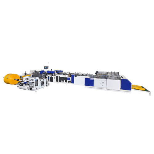 PP Woven Bag Fully Automatic Liner Inserting – Bag Top Heming Conversion Line: Liner Hemming