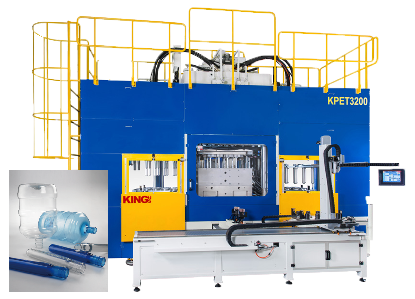KING'S - How Innovation in 5 Gallon PET Preform Production Line Save Time and Reduce Cost