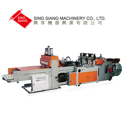 Servo Motor Driven Fully Automatic T-Shirt Bag Making Machine