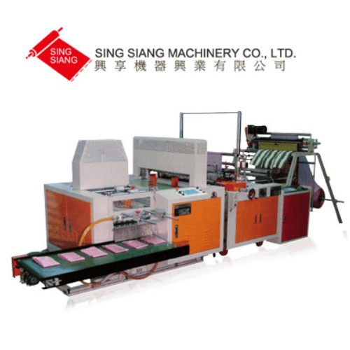 Servo Motor Driven Garbage Bag Making & Folding Machine