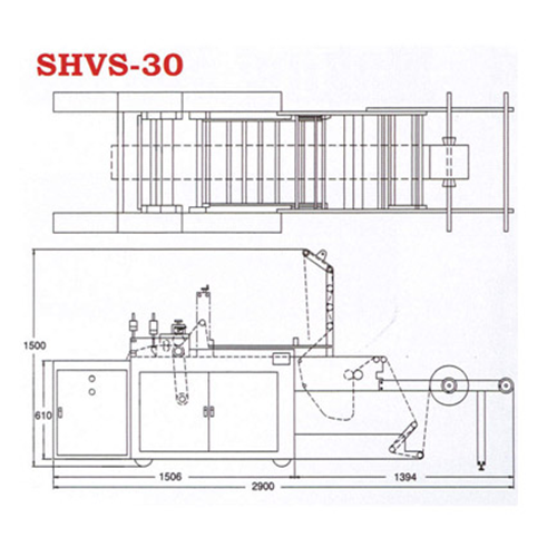 Servo Motor Driven "T-Shirt Bag" Making Machine