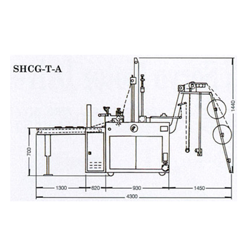 TWIN Servo Motor Driven Bottom Sealing Plastic Bag Making Machine