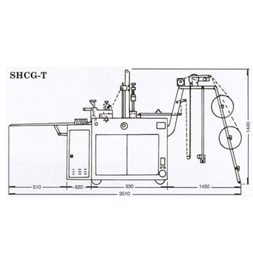 TWIN Servo Motor Driven Bottom Sealing Plastic Bag Making Machine