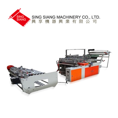 Garment / Laundry Bag Perforating On Roll Making Machine