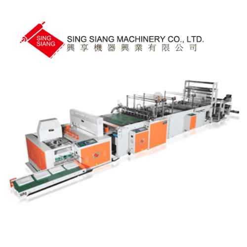 Draw Tape Side Sealing Bag Making & Folding Machine