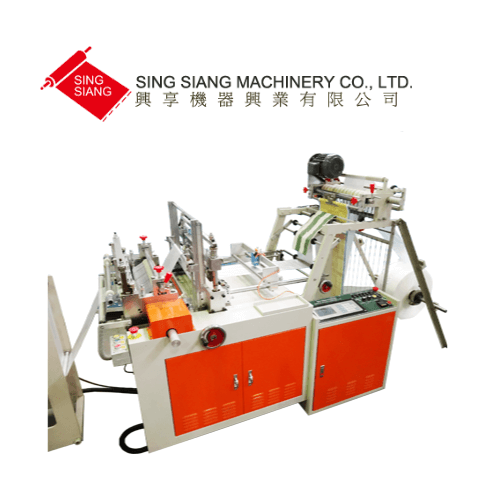 Bag on Roll Machine With Automatic Rewinding Module and Auto Labeling