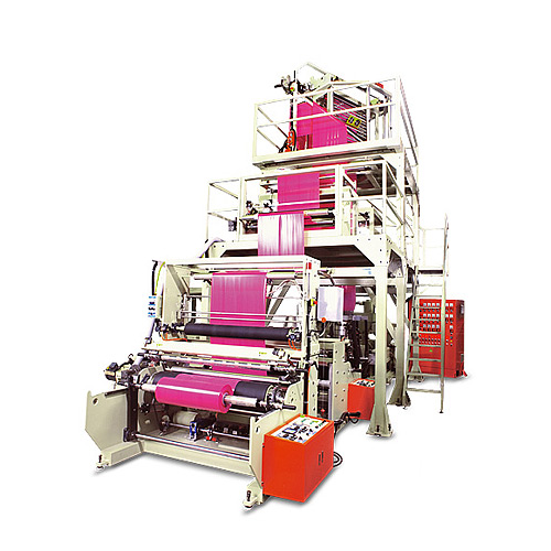 Three Layer Blown Film Extruder Plastic Inflation Machine - LCTL-E3
