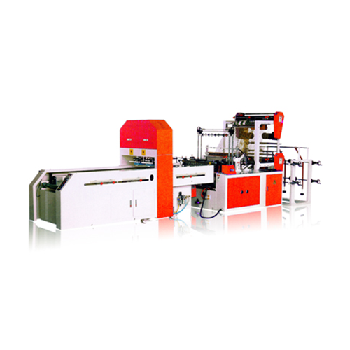 Fully Automatic Electronic High-Speed T-Shirt Bag Sealing and Cutting Machine (DOUBLE LAYER) - BJA2P