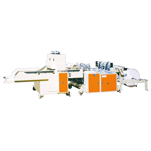 HighH Speed Fully Automatic T-Shirt Bags Making Machine With 2 Photo Cells & Double Servo-Drive Control
