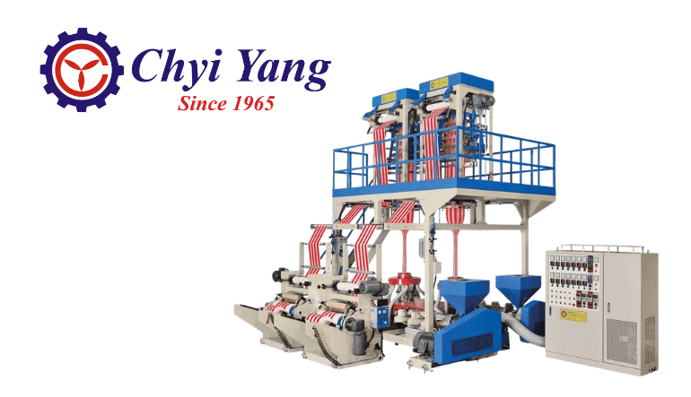 SUPER HIGH SPEED HDPE CAPACITY BLOWN FILM MACHINE IN LESS SPACE