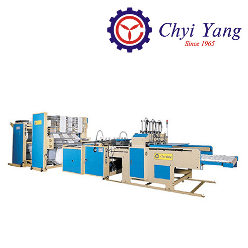3-Line Slitting & Gusseting T-Shirt Bag Making Machine