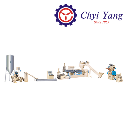Waste Plastic Reclamation & Pellet Regenerating Machine (Spaghetti Type)