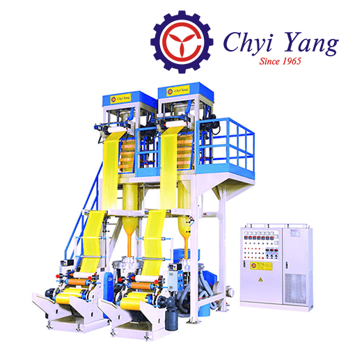 High Speed Twin Die Blown Film Machine